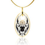 Colier Oval Infinity