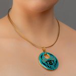 Colier Infinity Mint GREEN