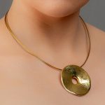 Pendantiv Simple Aur