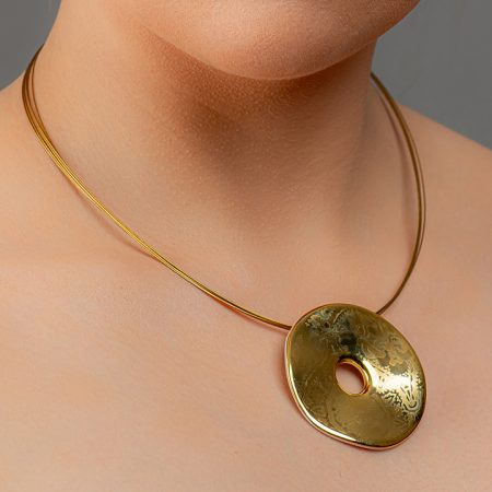 Pendantiv Simple Aur
