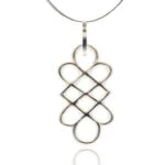 Colier Aero White & Platinum