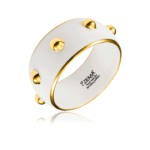 Bratara  Iron Planet Gold din portelan fin