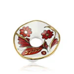 Palóc Bordó Finomporcelán Gyűrű